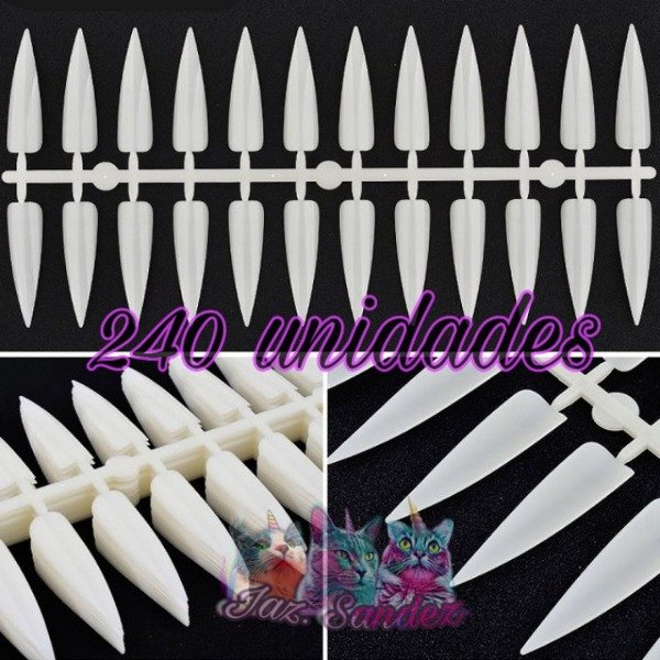 Producto - UÑERO STILETTO 240 UNIDADES