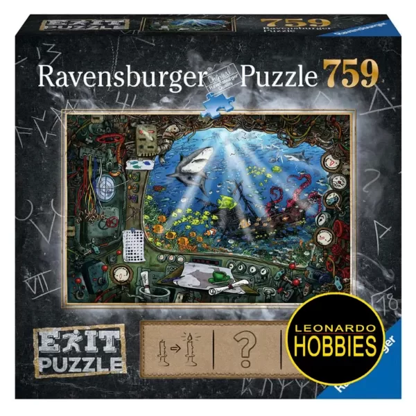 Producto - En el Submarino 759 Piezas Exit Puzzle Ravensburger 19953