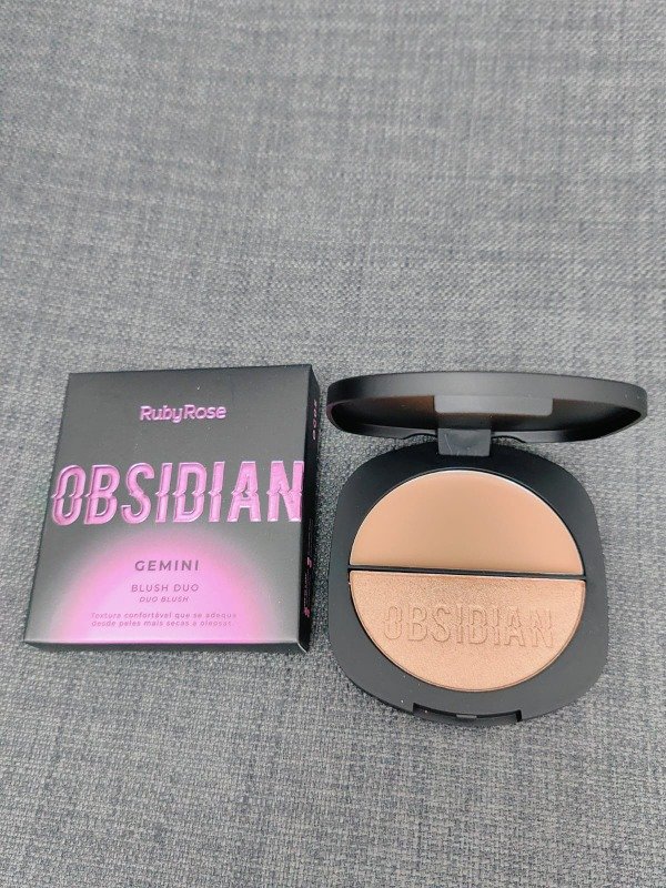 Producto - BLUSH DUO GEMINI OBSIDIAN RUBY ROSE HB1000
