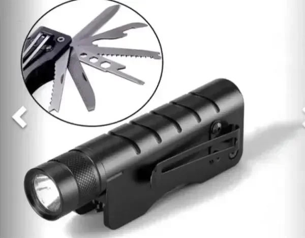 Producto - Linterna Tactica Multitool Herramienta Plegable 8 en 1