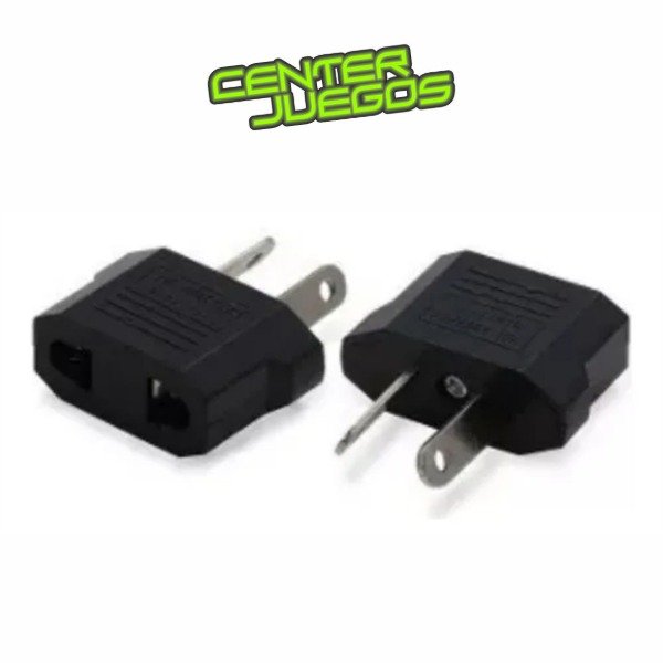 Producto - ADAPTADOR 3 PATAS PLANAS A 2 REDONDAS Y AMERICANA