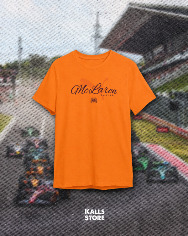 Remera naranja mclaren