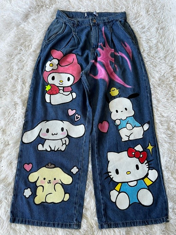 Pantalón baggy custom talle 38