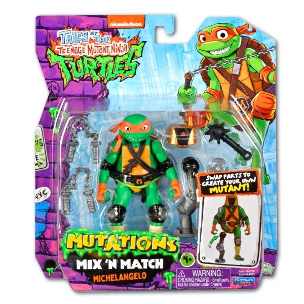 Producto - Tortugas Ninja Mutations Mix And Match Michelangelo