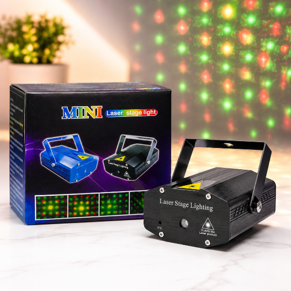 Producto - Láser audio rítmico efecto lluvia estrellas PHS-02