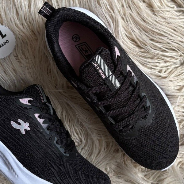 Producto - I RUN Speed Negro / Rosa - 3