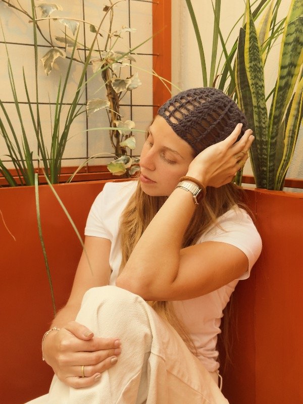 Producto - Gorro boho negro