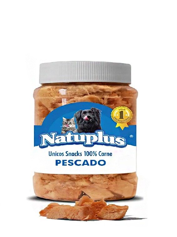 Producto - Snack Natuplus liofilizado de merluza despinada chico