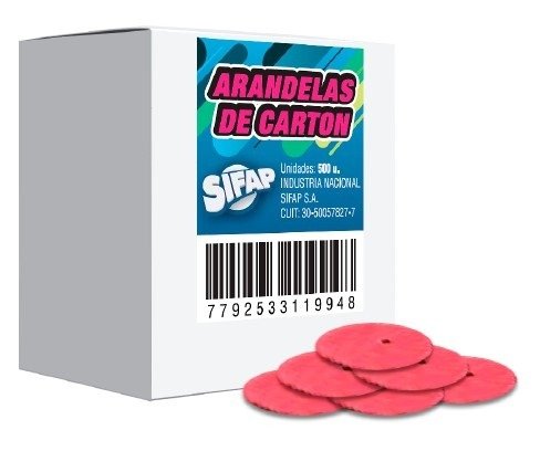 Producto - Arandela de cartón Sifap x 100u