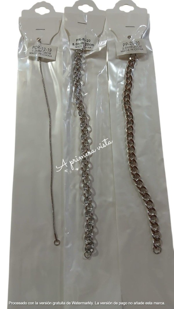 Producto - Pulsera rolon, cola de raton c/u