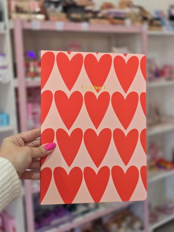Producto - Cuaderno corazones 2