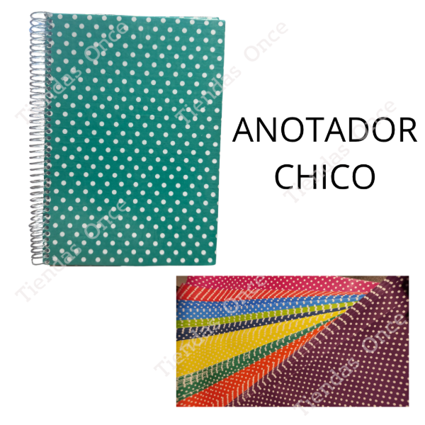 Producto - Anotador chico anillado - Por mayor