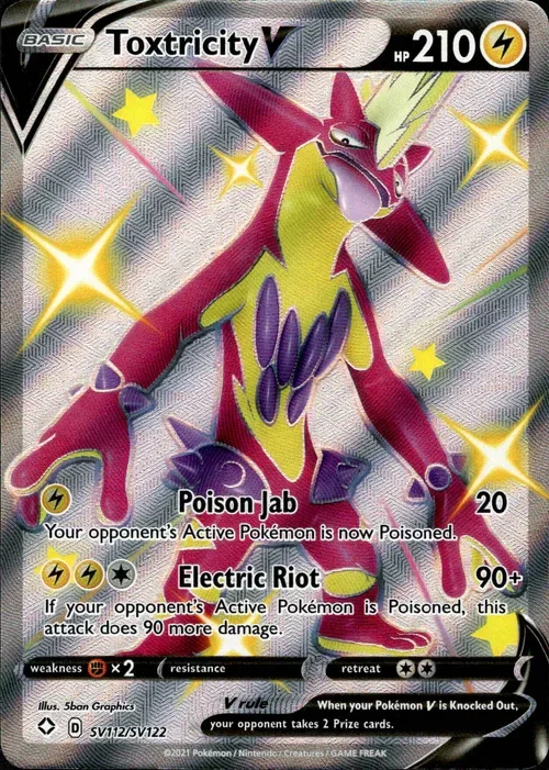 Producto - Toxtricity V - SV112/SV122 - Shining Fates - Holo