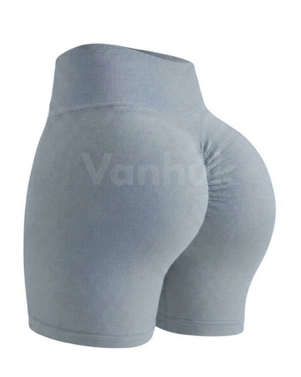 Producto - SHORT SEAMLESS N474  GRIS CLARO - 0