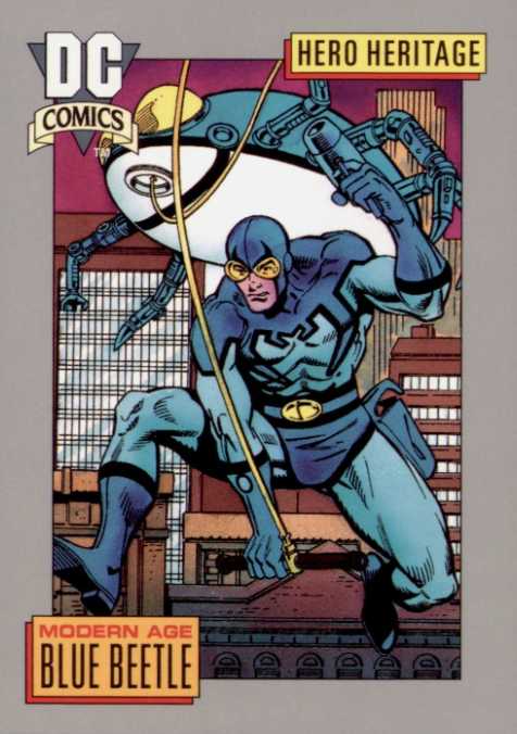 Producto - 1992 Impel DC Comics Cosmic #3 - Blue Beetle MA - 0
