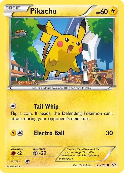 Producto - Pikachu - 20/108 - Roaring Skies