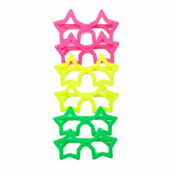 Producto - ANTEOJO PLASTICO ESTRELLA COLORES