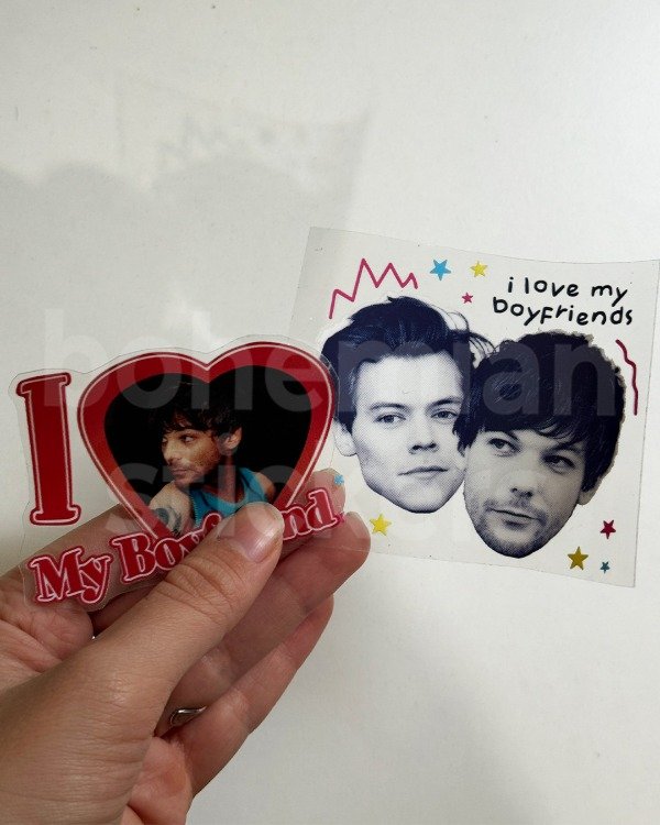 Producto - Sticker DTF UV x2 LOUIS - Louis Tomlinson