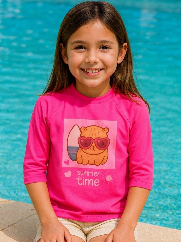 Producto - Remera UV fucsia