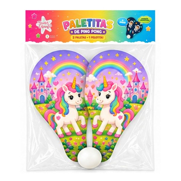Producto - MINI PALETITAS PING PONG REGALITO - 11