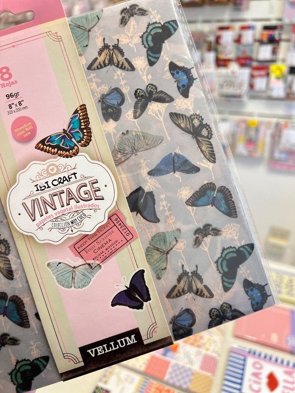 Producto - Papeles vintage vellum - 1