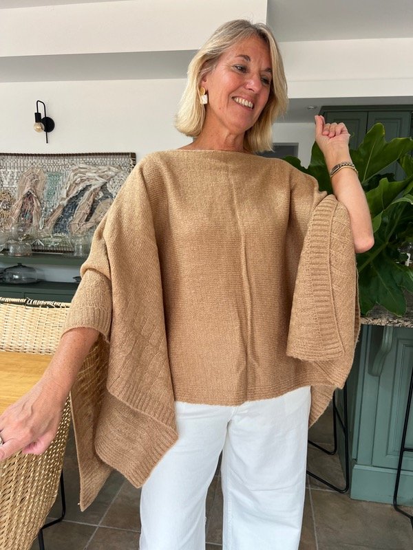 Producto - Poncho pampa cuadrado