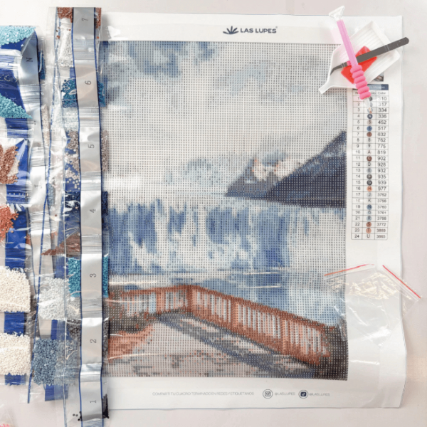 Producto - Diamond Painting - GLACIAR PERITO MORENO
