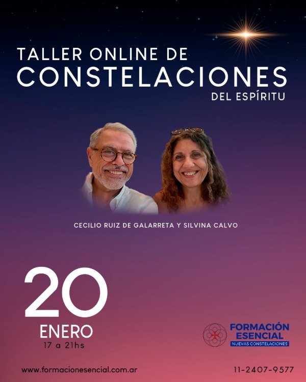 Producto - Taller Online de Constelaciones Familiares del Espíritu - 20/1/26