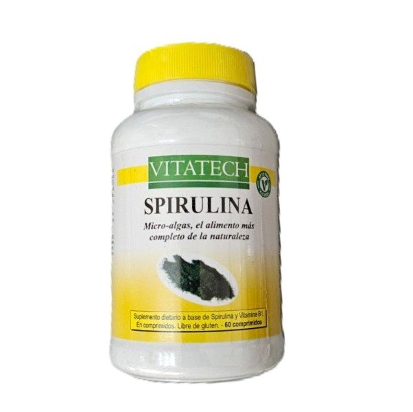 Producto - SPIRULINA X 60 COMPRIMIDOS - VITATECH