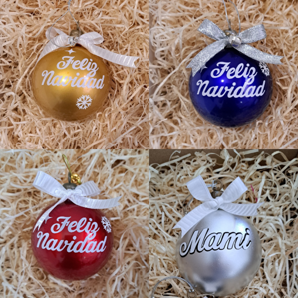 Producto - Bolitas Navideñas 7 cm