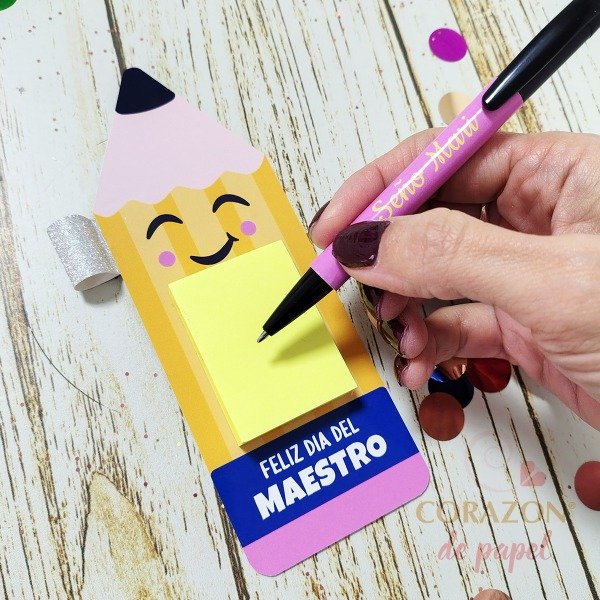 Producto - TARJETA Post it heladera Día del Maestro - 2