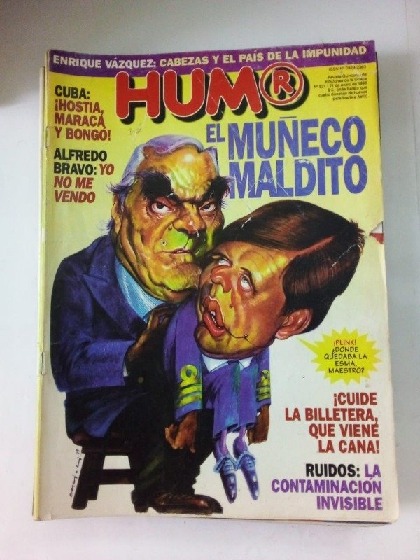 Producto - Humor #521 El muñeco maldito - Enero 1998 - Alfredo Bravo Cascioli