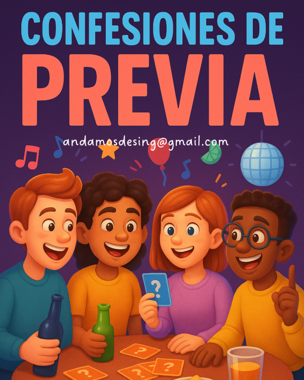 Producto - JUEGO DE CARTAS. CONFESIONES DE PREVIA