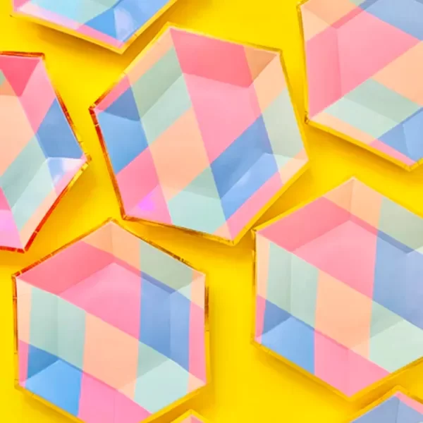 Producto - PLATOS "PASTEL SHAPES"