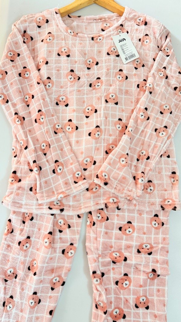 Producto - PIJAMA DE PLUSH ( art 15558) TALLE XL-2XL