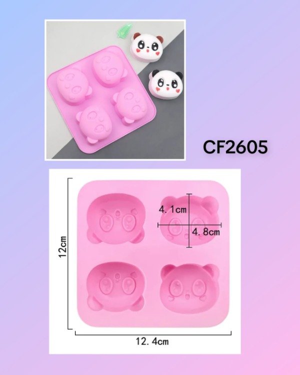 Producto - OSO PANDA CARITAS X 4 - CF2605