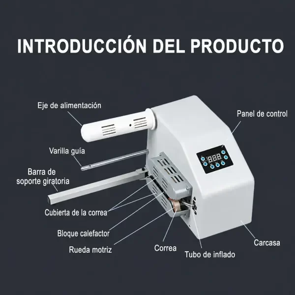 Producto - Maquina De Empaquetado Papel Burbuja Globo Embalaje Ecommerc - 1