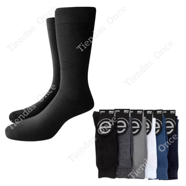 Producto - Medias caballero algodon ELEMENTO - Por docena