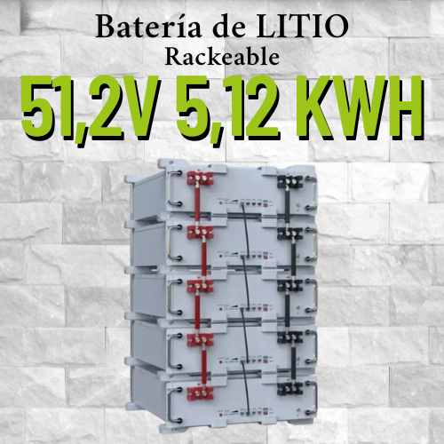 Producto - Batería de Litio Growatt HOPE 51,2V 5,12 kWh - 1