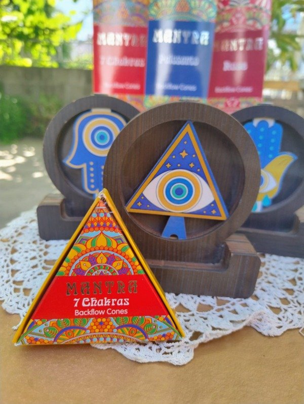 Producto - CASCADA DE MADERA + 1 CAJA DE CONO MANTRA