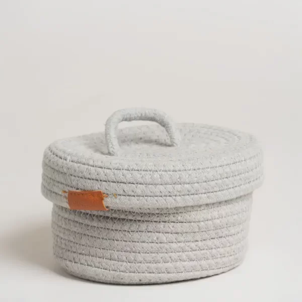 Producto - Cesto de algodón yuzo c/tapa