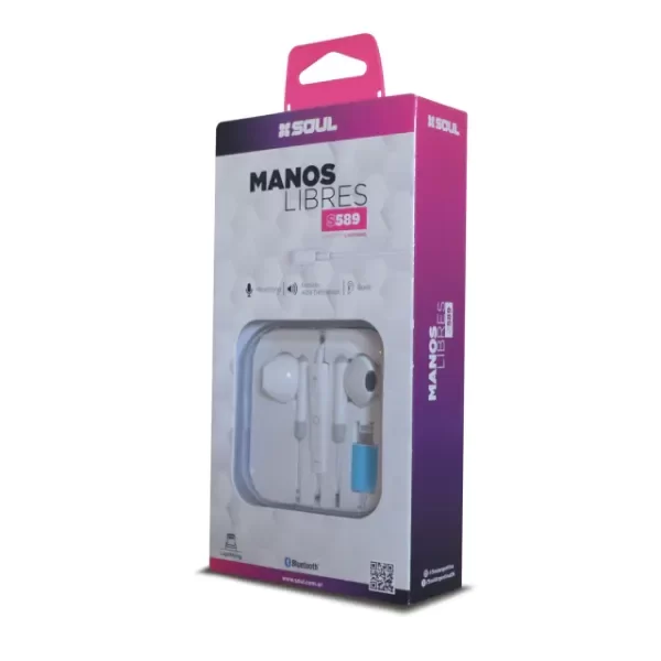 Producto - Manos Libres - S589 (LIGHTNING)