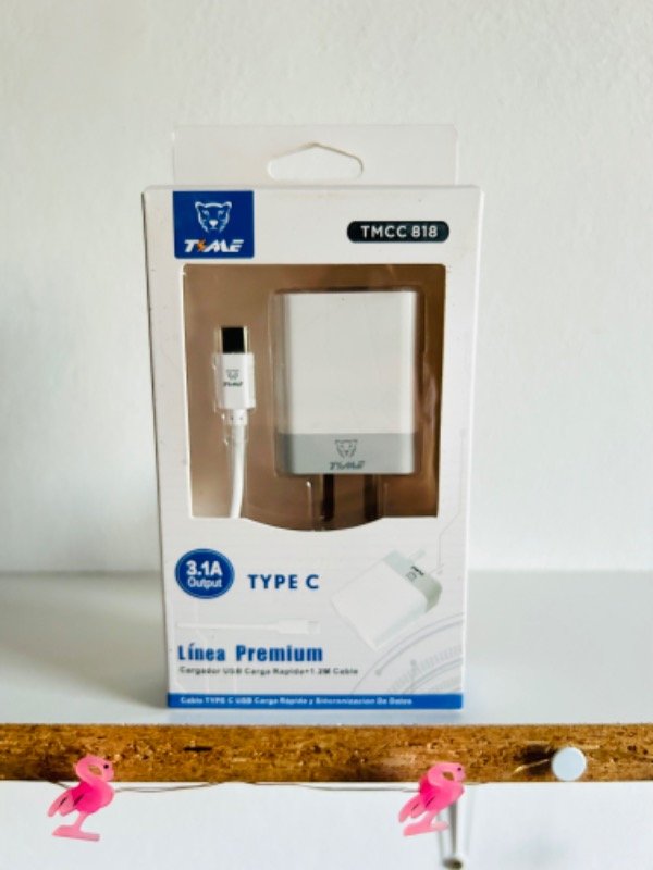 Producto - Cargador doble puerto con cable USB-Tipo C - 2