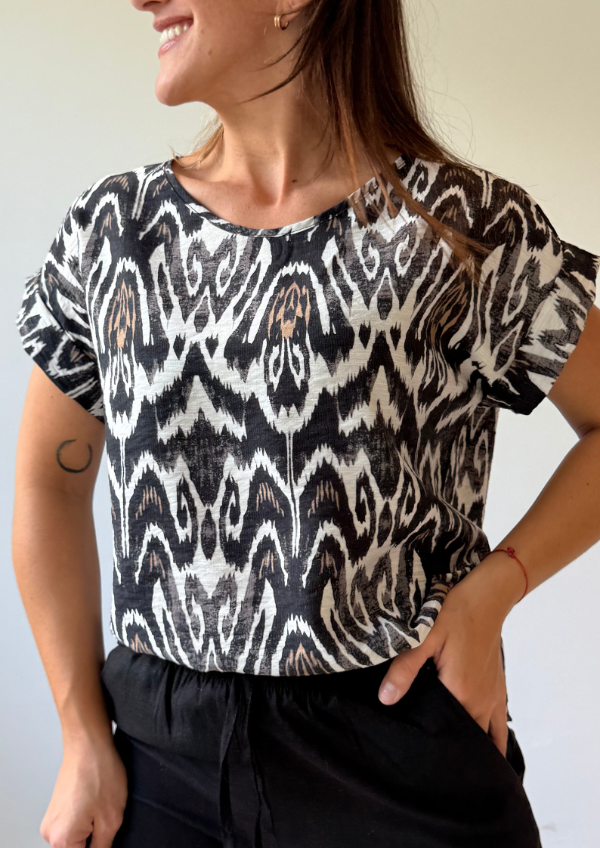 Producto - Blusa CALA - Vintage negro