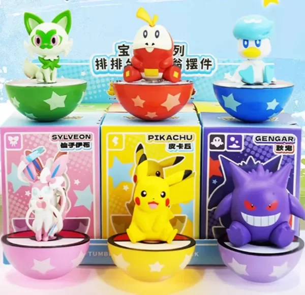 Producto - Gashapones Pokemon culbutantes - Pokemon - Por Duo - 8cm - Ingrese para elegir