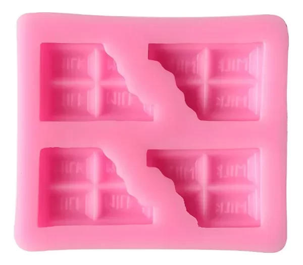 Producto - Molde De Silicona Tableta Barra De Chocolate Mini