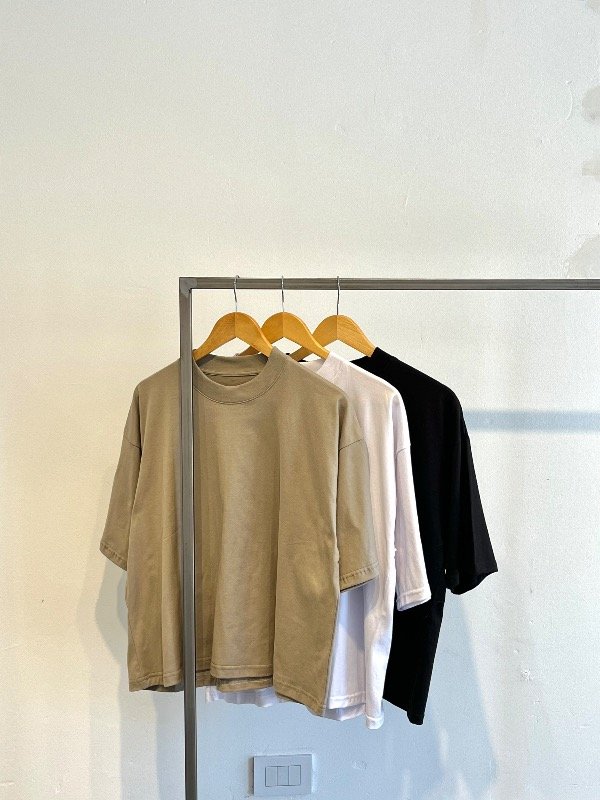 Producto - Pack Basicas x3 - Boxy - Avellana