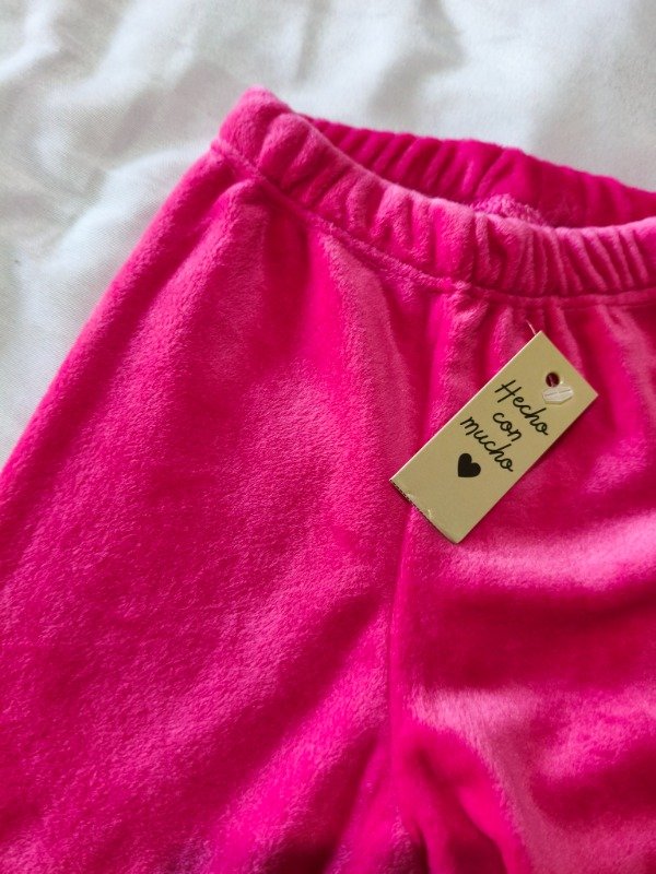 Producto - CALZA PLUSH FUCSIA
