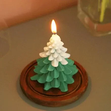 Producto - Molde de silicona para vela arbolito BM 3628