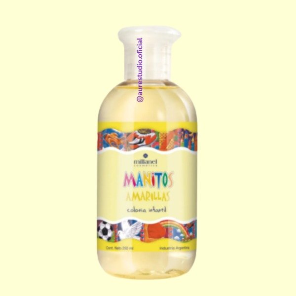 Producto - COLONIA MANITOS AMARILLAS ENVASE DE PLÁSTICO